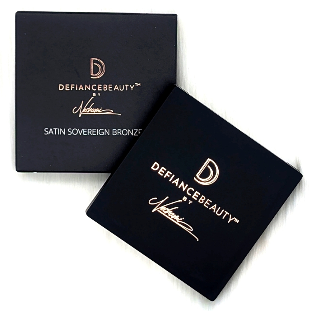 🔴 DEFIANCE BEAUTY Satin Sovereign Bronzer - Goddess Glow